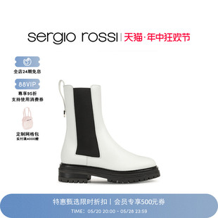 经典 款 Sergio Joan系列短靴切尔西靴 Rossi女鞋