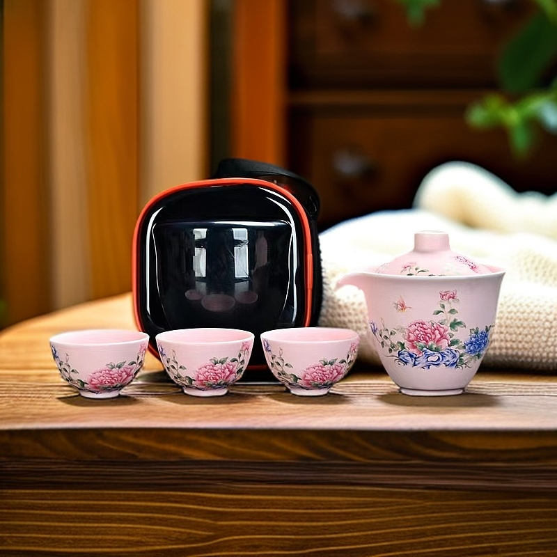 旅行茶具快客杯一壶三杯杯户外便捷功夫茶具礼品套装商务伴手礼品,餐饮具,旅行茶具,淘宝优惠券,粉丝福利购,淘宝优惠卷