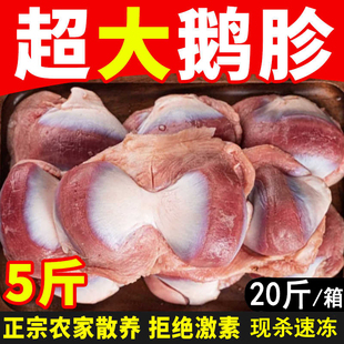 新鲜冷冻大鹅胗大号鹅肫肉鹅肾鹅胃鹅郡肝鹅货生鲜食材商用5-20斤