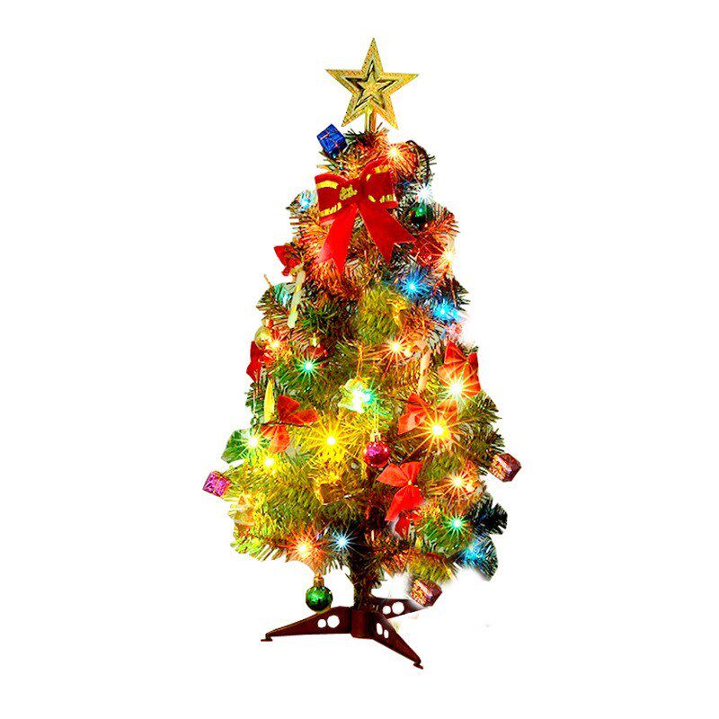 christmas decorative gifts mini desktop 60cm christmas tree