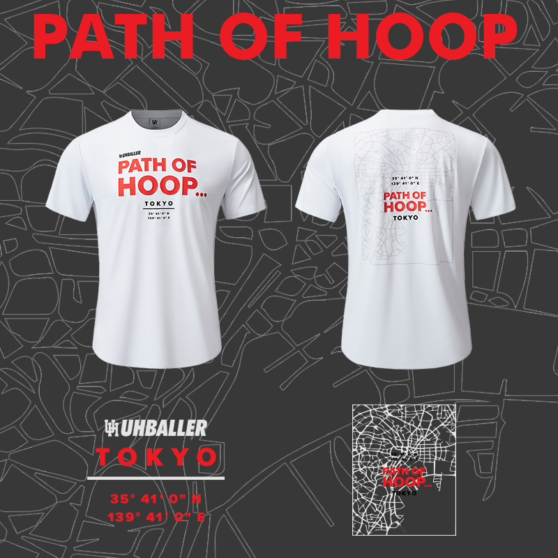 UH东京限定篮球夏季运动短袖T恤
