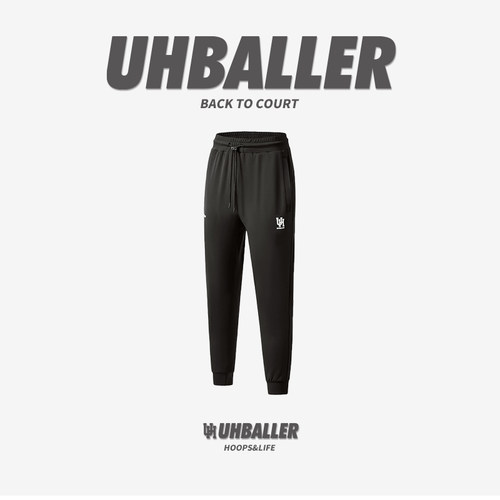 UHBALLER球员版美式扎袜速干运动训练裤吸湿排汗高弹科技纤维长裤