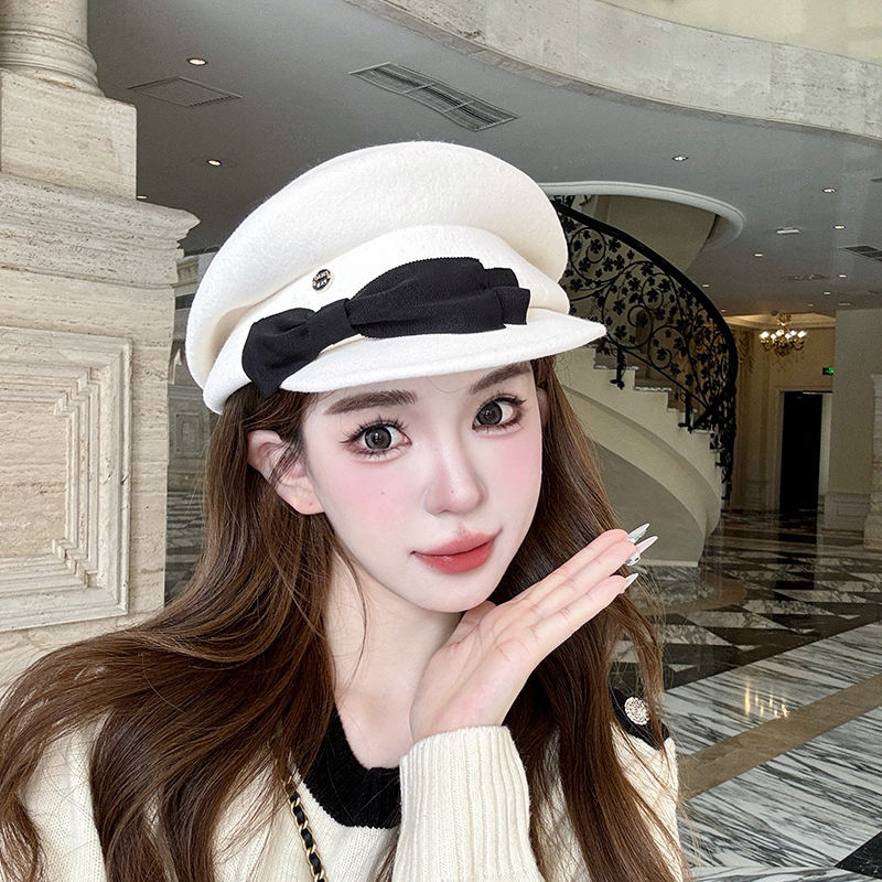 八角帽出游休闲女发秋冬