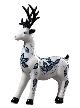 手工珍珠大象现代乔迁新居礼品