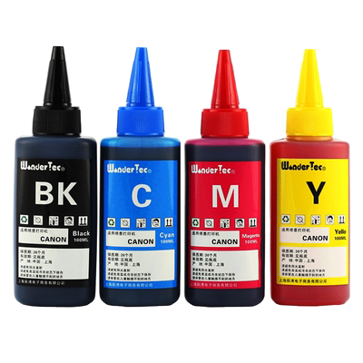 Won适用Canon MX478打印机墨水 佳能MX518佳能ts5180彩色打印机墨水 佳能MX528墨盒墨水 佳能MX548连供墨水