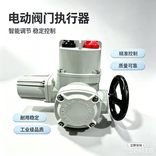 DQW180电动执行器球阀蝶阀电动装置角行程智能防爆执行机构Q200