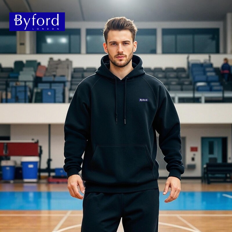 BYFORD/百富青年卫衣裤套装