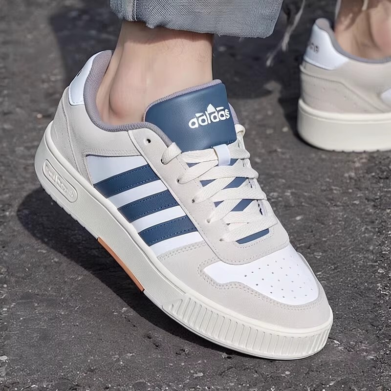 Adidas/阿迪达斯正品新款男女款经典低帮休闲篮球运动板鞋JH8812