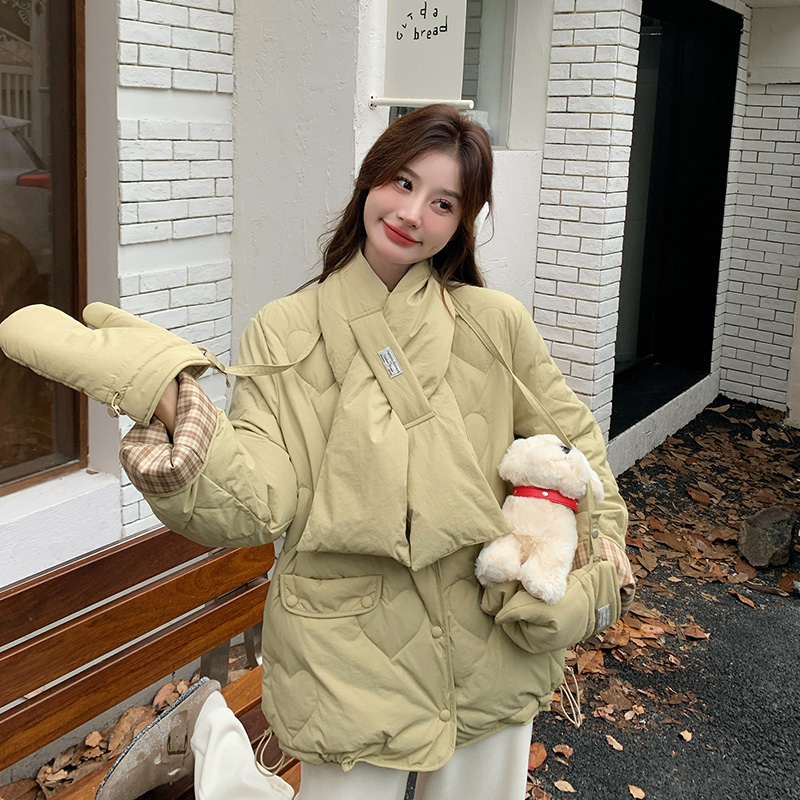 【现货】爱心正反两穿羽绒服送围巾手套157-8851-P265-K388，女装羽绒服，浙宝157（原165A）