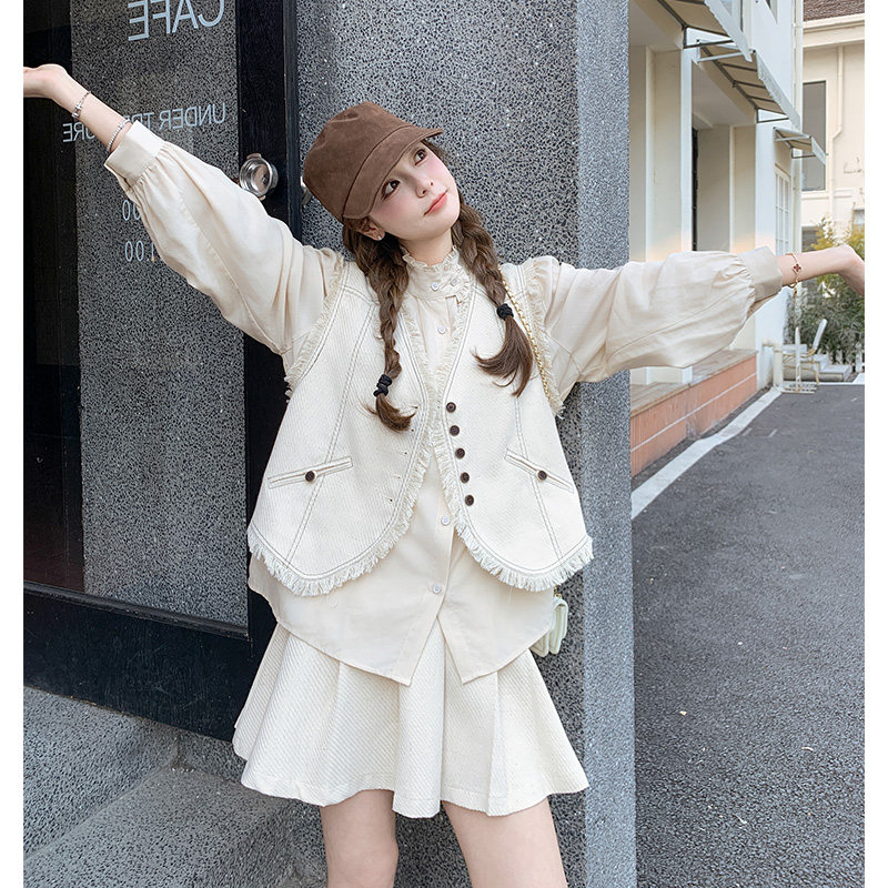 【现货】法式香香风三件套套装157-8888-P175-K258,女装套装/套裙,浙宝157（原165A）