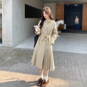 2026新款 娃娃领重工风衣外套 157-2225-P175K258，女装风衣，浙宝157（原165A）