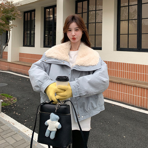 【现货】 90白鸭绒毛毛大翻领派克服 157-8873-P245-K358图片