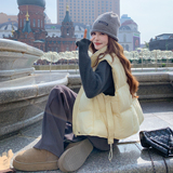 【现货】90白鸭绒泡芙羽绒马甲157-2286-P205K308，女装羽绒服，浙宝157（原165A）