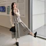 【现货】设计感三件套套装157-2209-P205K308，女装套装/套裙，浙宝157（原165A）