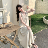松弛感休闲套装裙女2025夏季新款韩系无袖背心半身裙小个子两件套，女装套装/套裙，浙宝157（原165A）