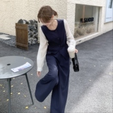 【现货】假两件拼接衬衫阔腿裤套装157-2228-P145K208，女装套装/套裙，浙宝157（原165A）