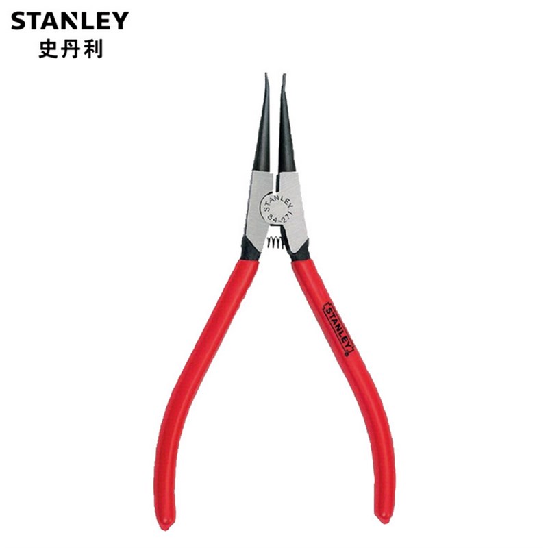 史丹利SD直嘴 弯嘴 轴用 孔用 挡圈钳 7B 84-271-22/272/273/274