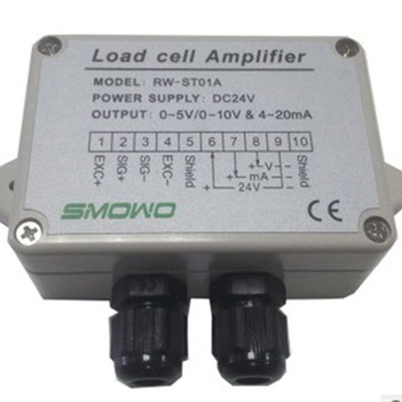 称重传感器放大器RW-ST01A 升级版重量变送器匹配PLC 信号放大器