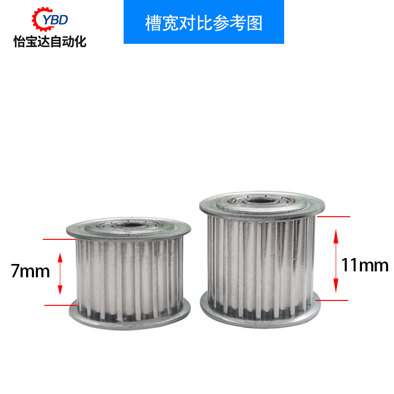 涨紧轮 惰轮2GT16/2GT20/2GT25/2GT30/2GT36齿 带轴承 带宽6/10mm