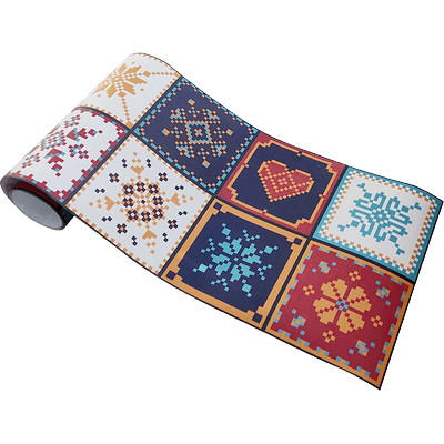 沐然卫生间PVC防水防滑墙贴地贴