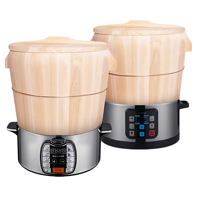 电蒸锅底家用木桶饭锅电火锅商用