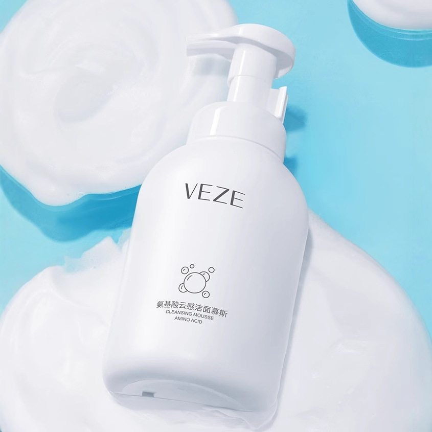 新款推荐氨基酸洁面慕斯洗面奶滋润补水保湿泡沫柔和不紧绷洁面乳