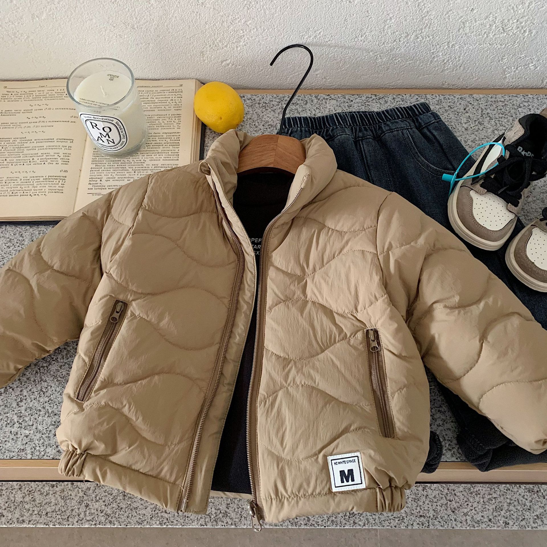 儿童冬季韩版短款羽绒服