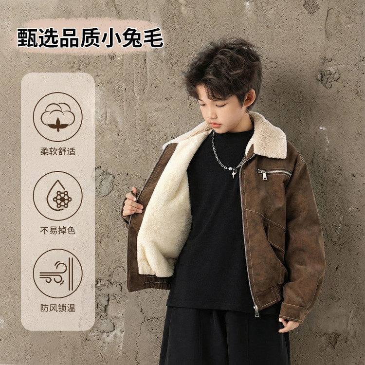 【身高+10拍】男童外套男孩加厚保暖夹克中大童冬季棉衣,童装/婴儿装/亲子装,夹克/皮衣,淘宝优惠券,粉丝福利购,淘宝优惠卷