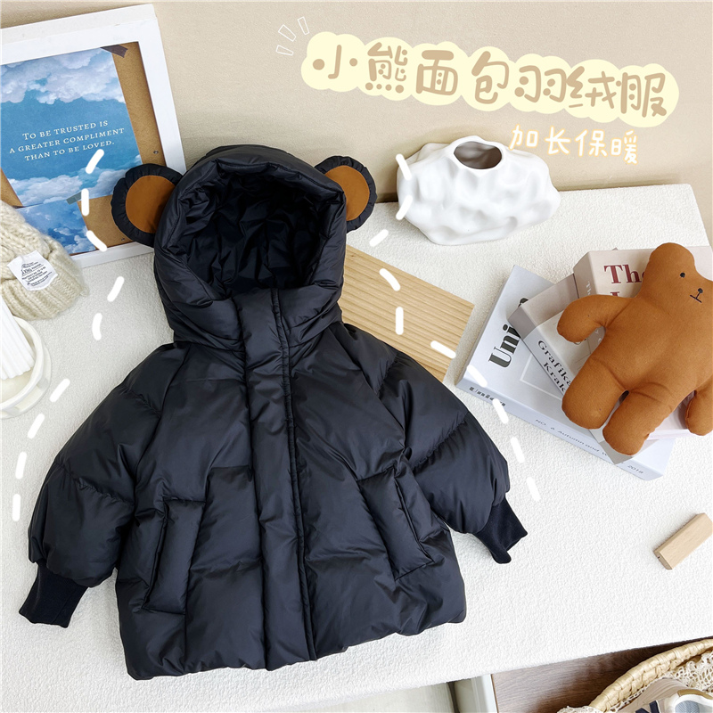 男童羽绒服2025新款韩版