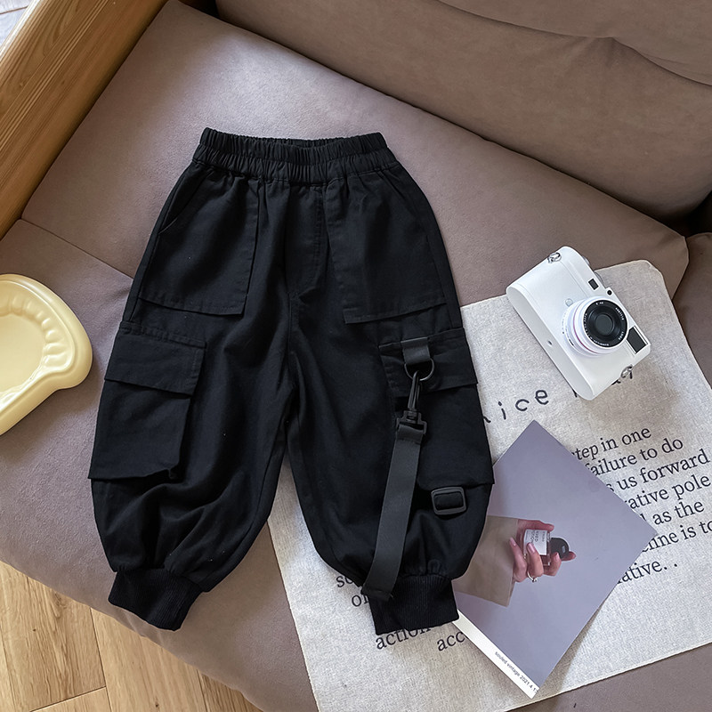 男童秋季工装裤长裤2025新款儿童纯棉裤子男孩休闲裤宝宝春秋童装,童装/婴儿装/亲子装,裤子,淘宝优惠券,粉丝福利购,淘宝优惠卷