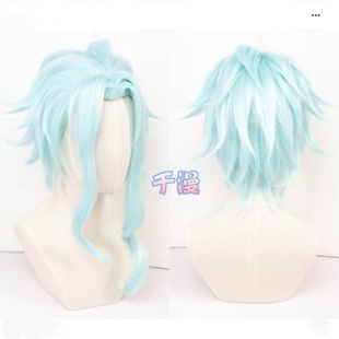 原神 多托雷cosplay假发 高级玫瑰网高温丝