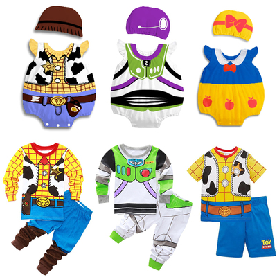 玩具总动员胡迪巴斯光年爬爬服