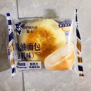 豪士新品黄油面包豆乳味早餐整箱营养健康蛋糕独立包装代餐零食品