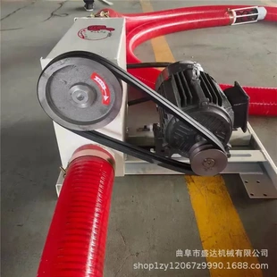 中驱动双向吸粮机弹簧蛟龙家用抽料机加厚橡胶软管上料机