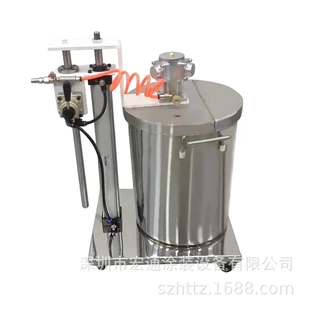 光沢不锈钢搅拌器5加仑自动升降30升搅拌机水性油漆涂料搅拌