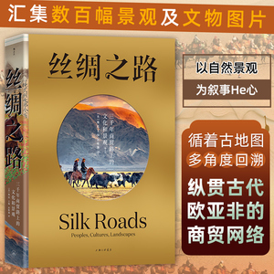 丝绸之路 三千年商贸路上的文化和景观 魏泓著 欧亚非文明发展史自然景观民族物质文化历史书籍 后浪正版