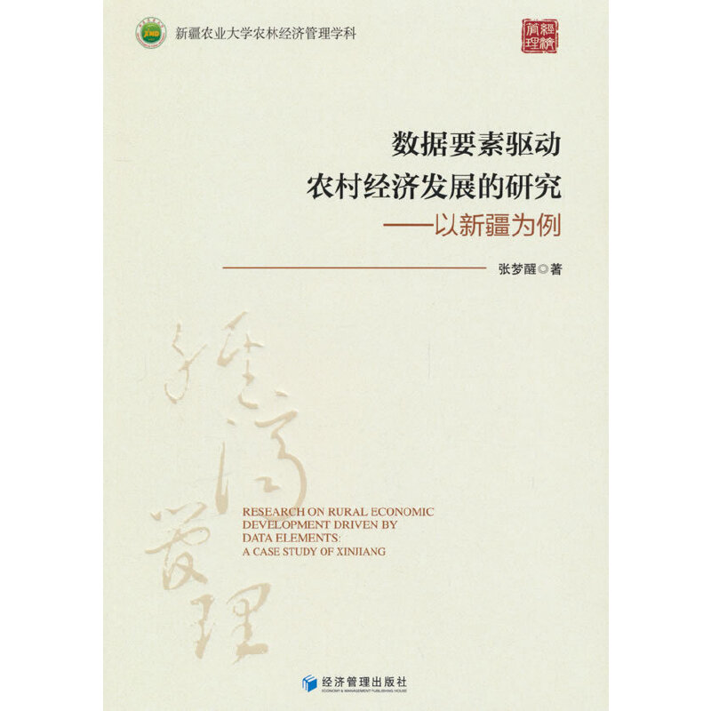 数据要素驱动农村经济发展的研究:以新疆为例