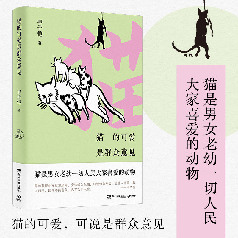 猫的可爱是群众意见 丰子恺 精选数篇丰先生及其女儿以猫为主题的散文 治愈暖心的“撸猫”日常 爱猫人士不可错过的典藏之作 文学