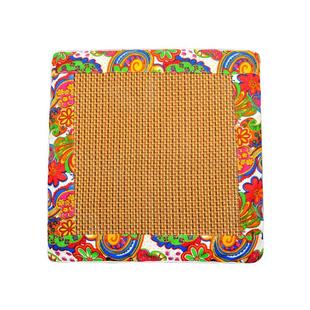 艾绒凉席坐垫拼接款 方形办公室居家坐垫