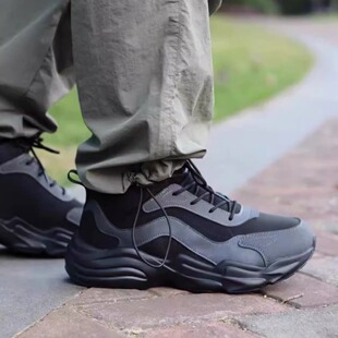 安踏加绒加厚保暖厚底增高百搭男时尚女款2023新款冬季棉靴运动鞋