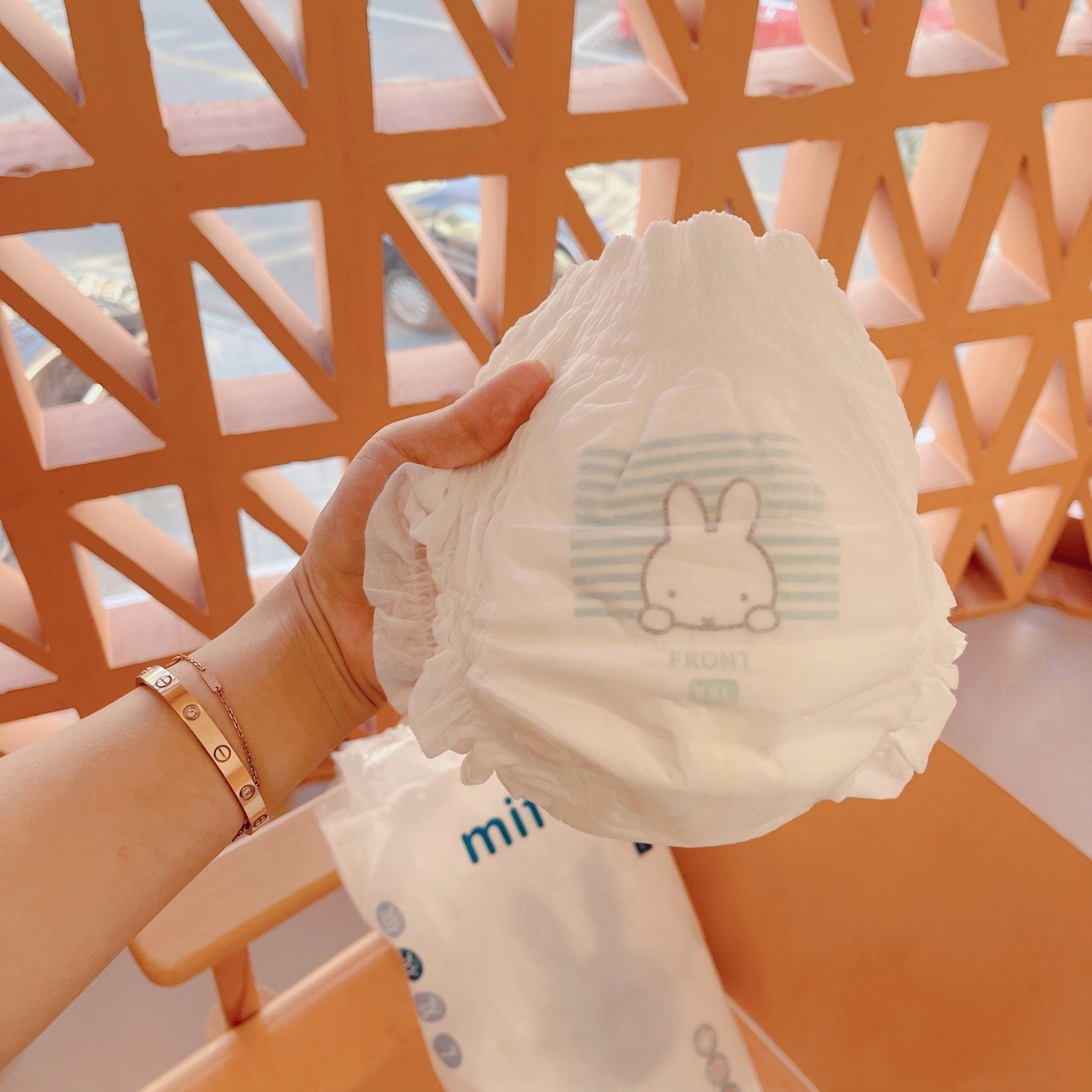 新品米菲0触未染拉拉裤训练裤一体裤婴儿尿不湿lxlxxlxxxl不剪码