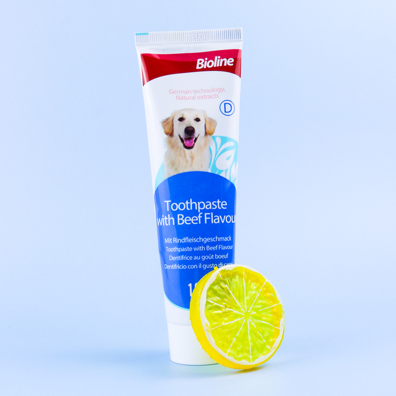 三种口味 狗狗牙膏可食用牛肉薄荷除口臭泰迪金毛宠物牙膏送指套
