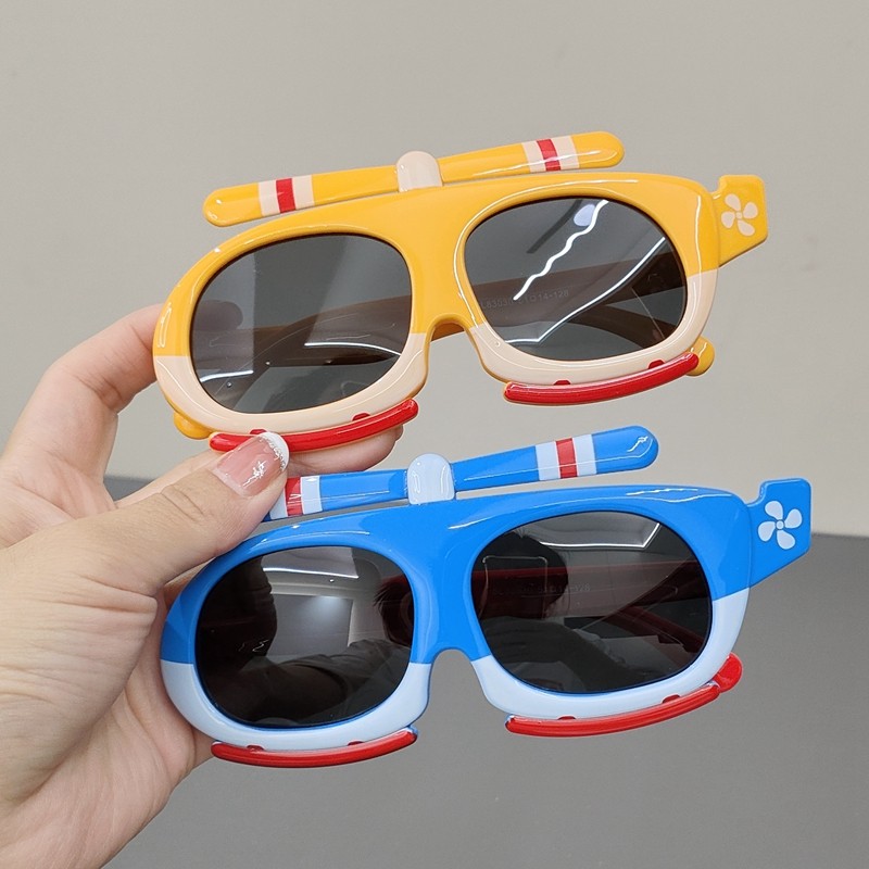 儿童太阳镜宝宝卡通小飞机玩具硅胶眼镜男童女童墨镜偏光防紫外线,童装/婴儿装/亲子装,太阳镜,淘宝优惠券,粉丝福利购,淘宝优惠卷