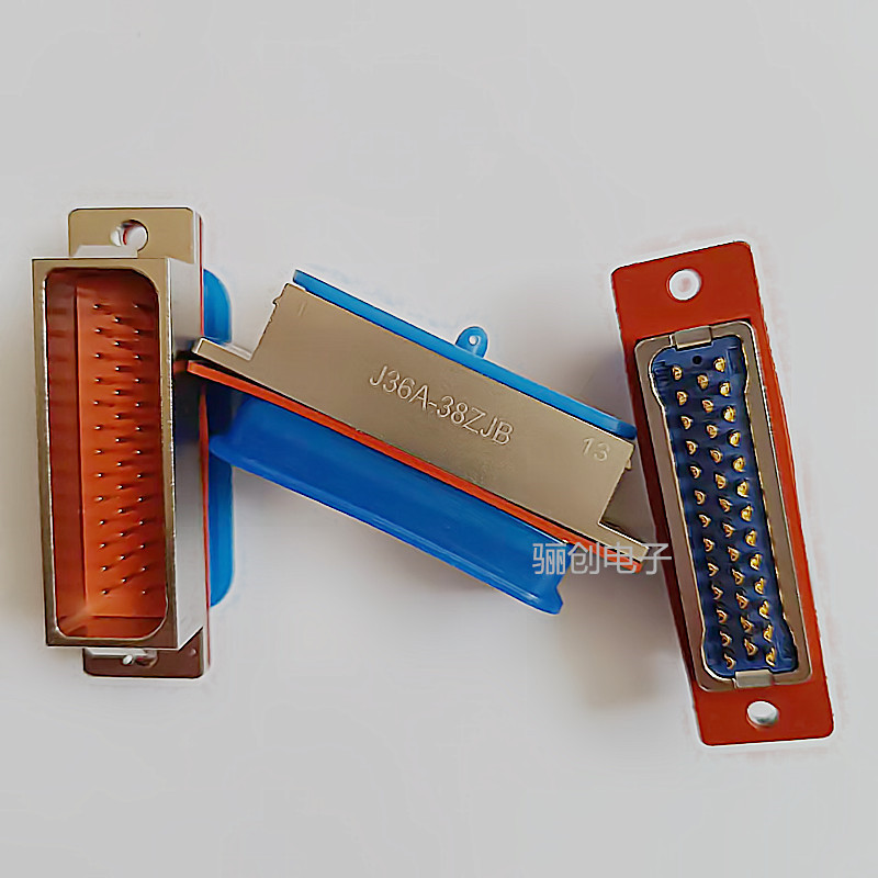 矩形连接器插座J36A-38ZJB