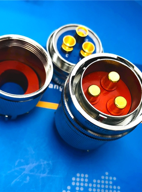 Y50DX-2003TJ2 Y50DX-2003ZK10 圆形连接器 3芯插头插座 焊接插件