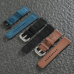 适配七个星期五磨砂牛皮手表带M2 S1 Q2 sevenfriday原装真皮表带