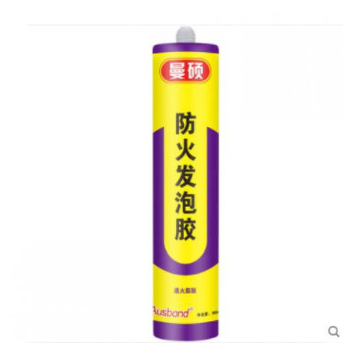 耐高温防火发泡胶金属瓷砖石材混凝土玻璃塑料阻燃遇火膨胀密封胶