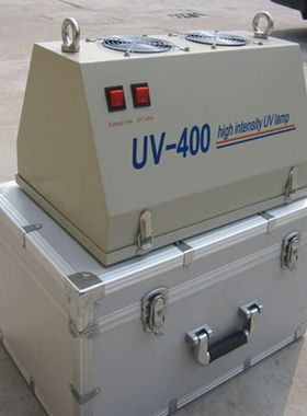 UV-A400W荧光探伤检测灯高强度紫外线手电筒LED黑光灯紫外线灯400