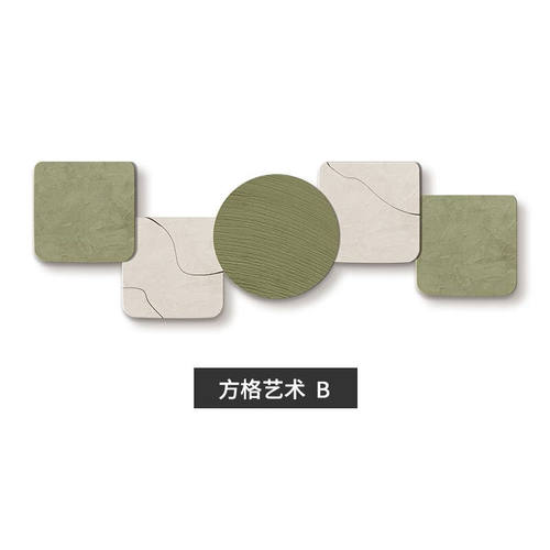 侘寂风入户玄关装饰画抽象艺术led灯画客厅走廊过道挂画楼梯壁画