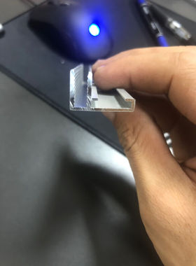 绿野客软膜灯箱卡槽浙管家h型卡布灯箱型材uv软膜边框天花软膜卡